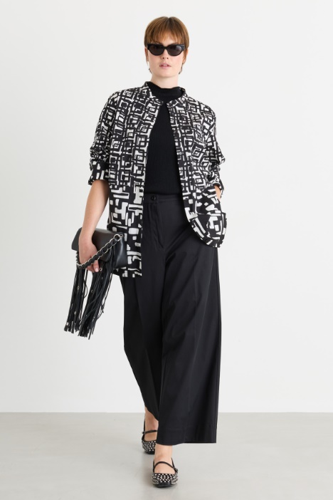 Casacca con collo coreana - Intrend