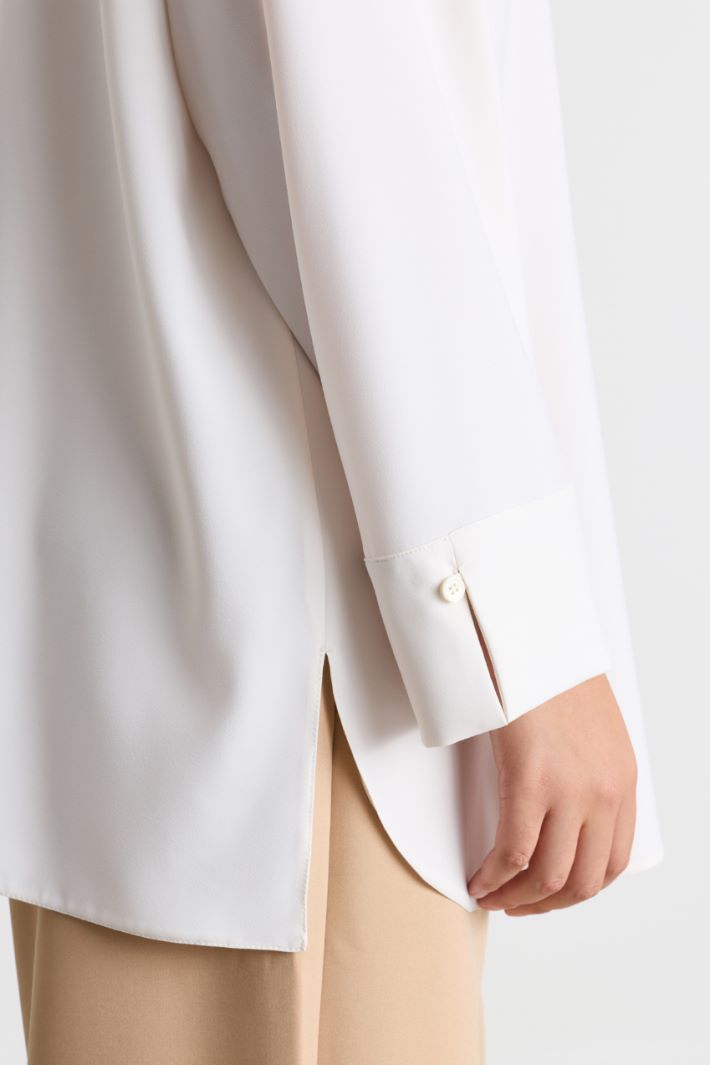Casacca in cady - BIANCO - Intrend - 3