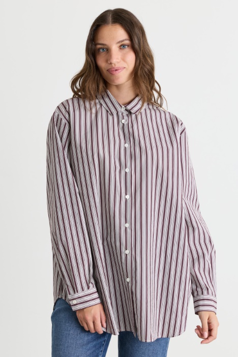Rounded-hem blouse - Intrend