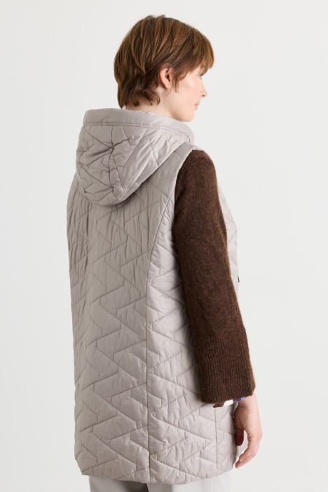 Gilet in tela tecnica antigoccia