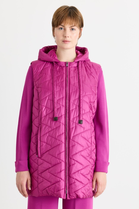 Gilet in tela tecnica antigoccia