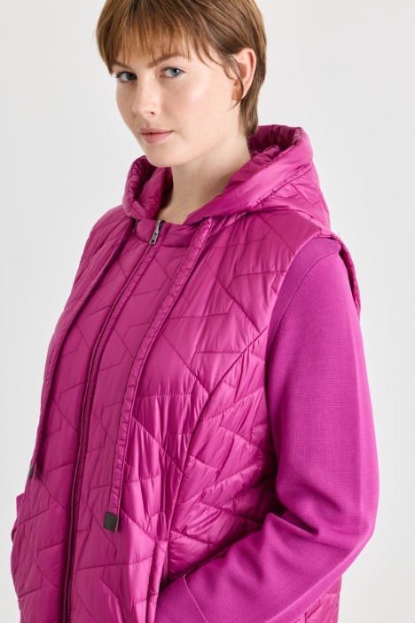 Gilet in tela tecnica antigoccia