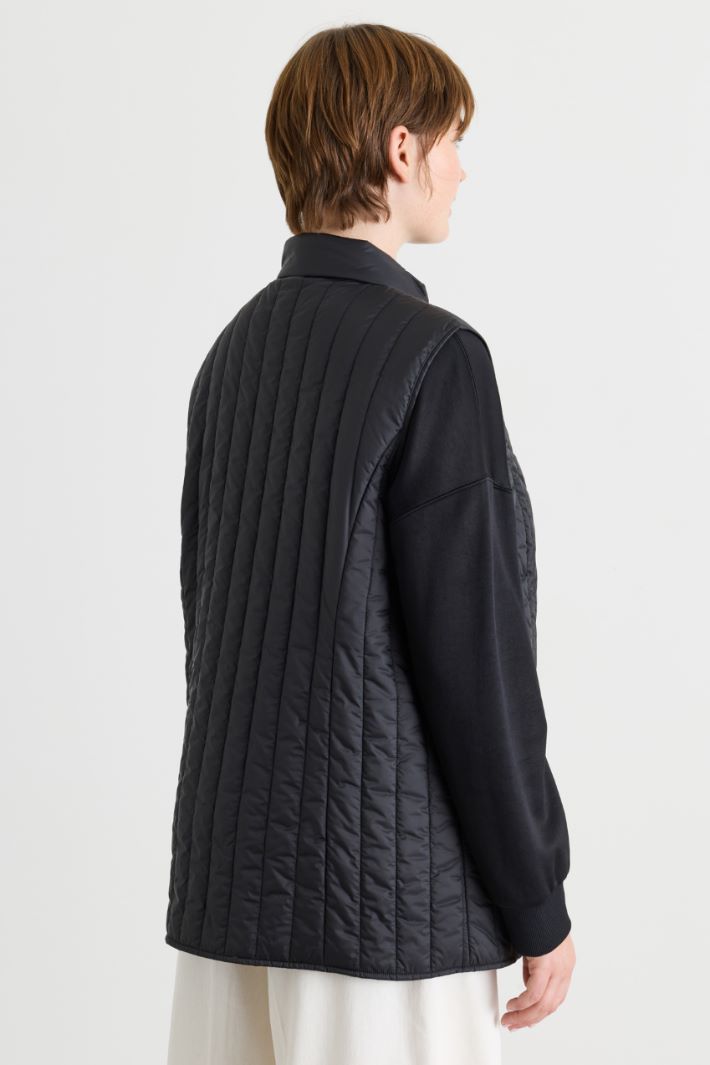 Gilet imbottito - NERO - Intrend - 4