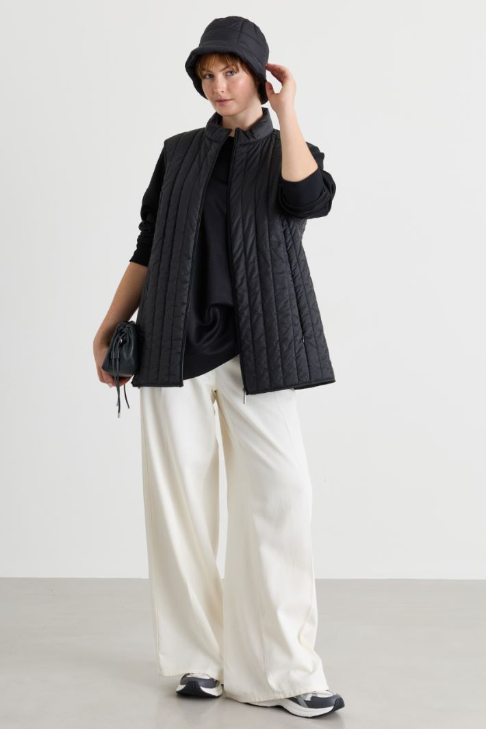 Gilet imbottito - NERO - Intrend
