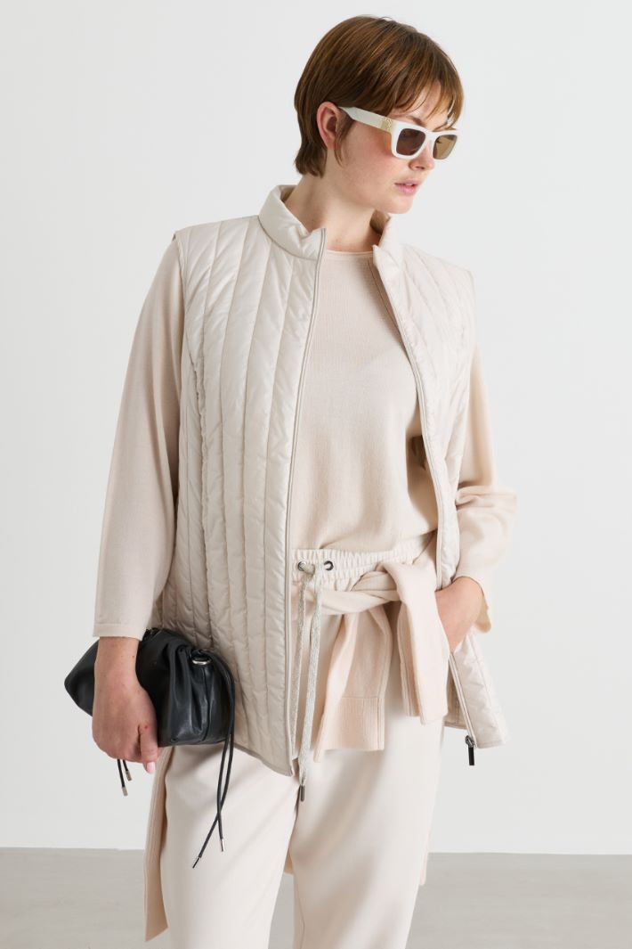 Gilet imbottito - BIANCO - Intrend - 2