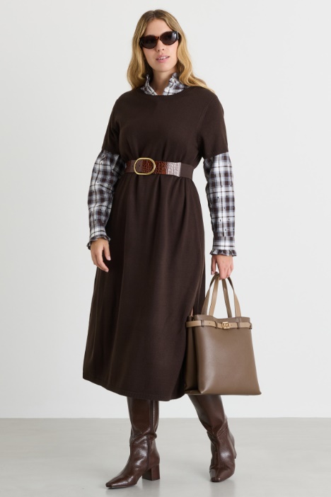 Knitted dress - Intrend