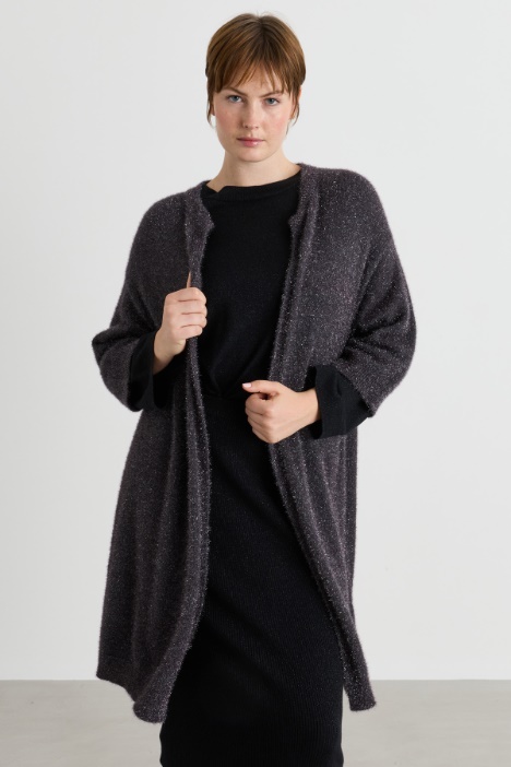 Cardigan mit einem Knopf - Intrend