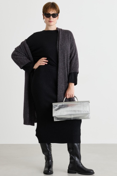 Cardigan mit einem Knopf - Intrend