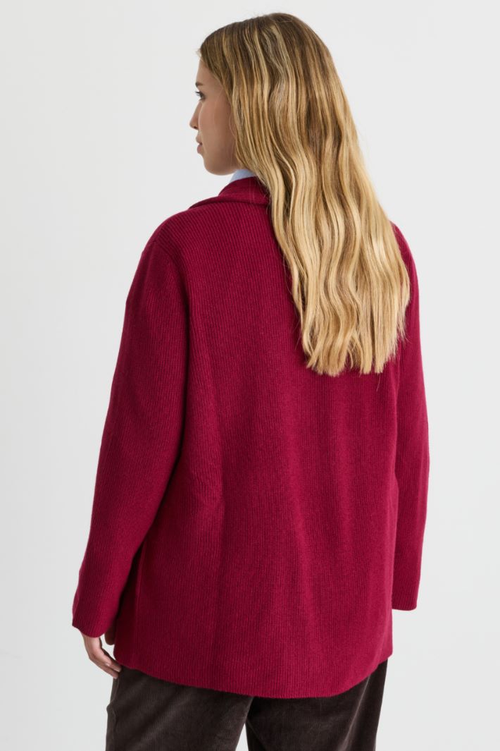 Cardigan ouvert - ROUGE - Intrend - 4