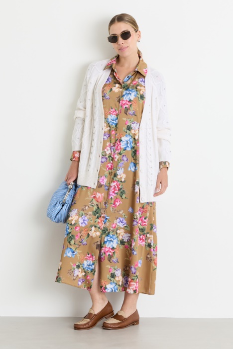Cardigan mit Strassbesatz - Intrend