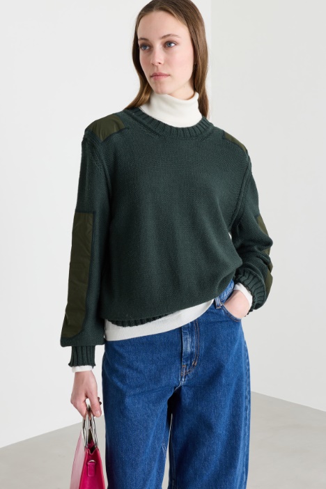 Jumper with duchesse details - Intrend