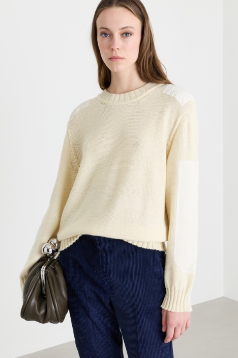 Jumper with duchesse details - Intrend