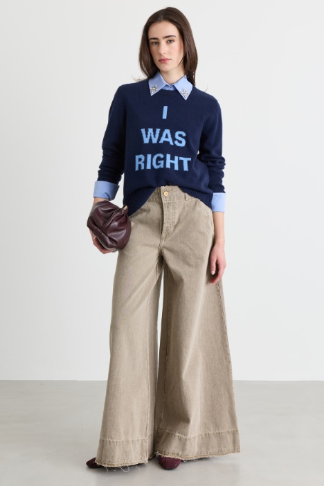 Intarsien-Pullover - Intrend