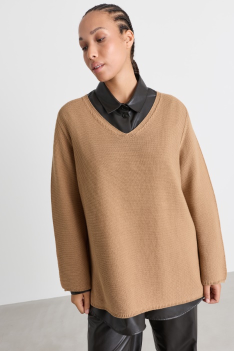 V-neck jumper - Intrend
