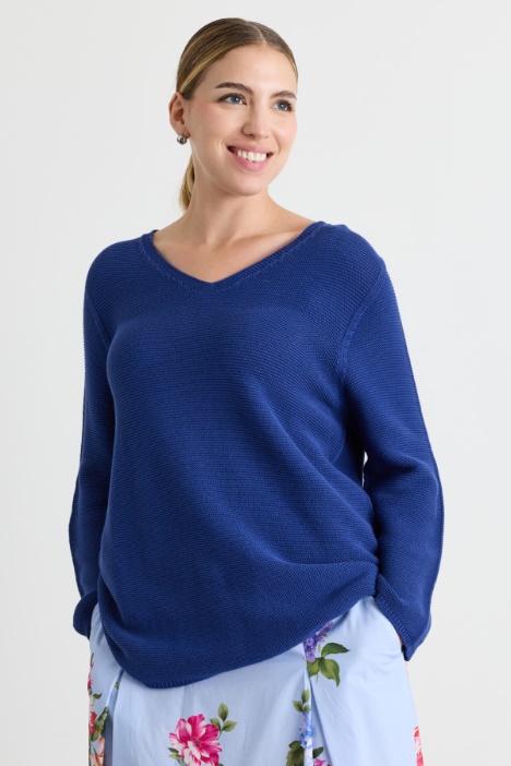 V-neck jumper - Intrend