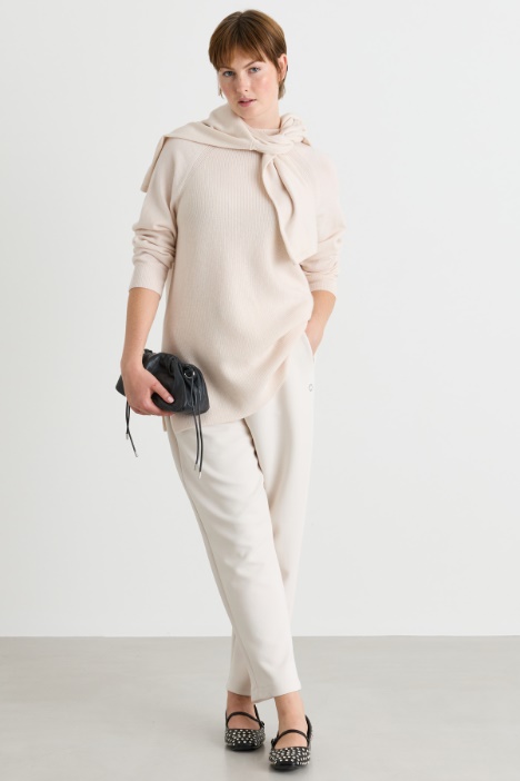 Pullover mit Stehkragen - Intrend