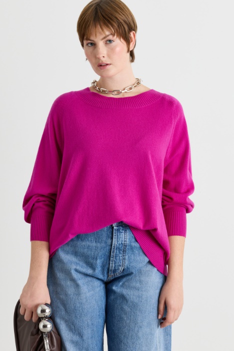 Wide-neck jumper - Intrend