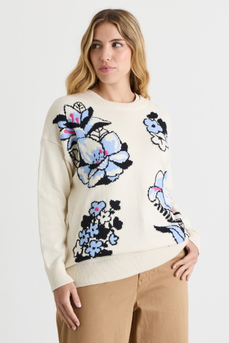 Jacquard jumper - Intrend