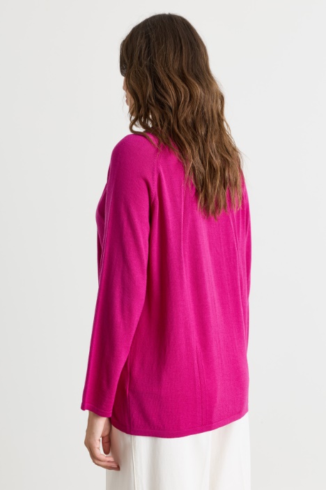 Maglia in lana con dettagli di calature