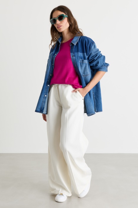 Maglia con dettagli di calature - Intrend