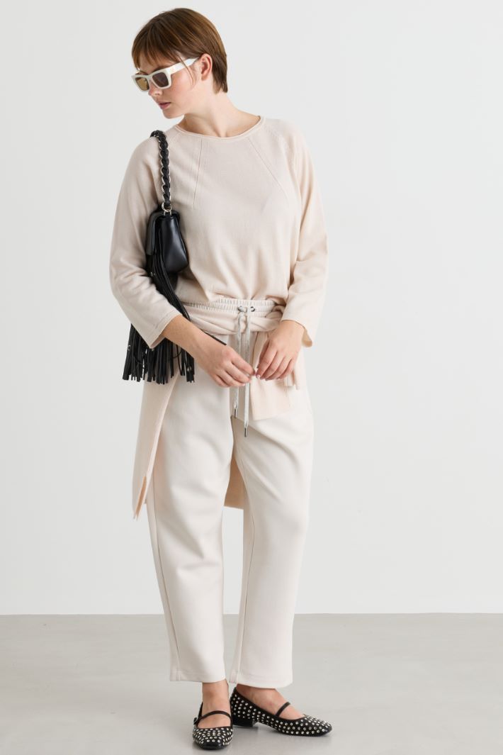 Pull à jeu de diminutions - BEIGE - Intrend