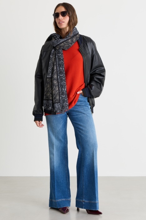 Jersey con ribetes en contraste - Intrend