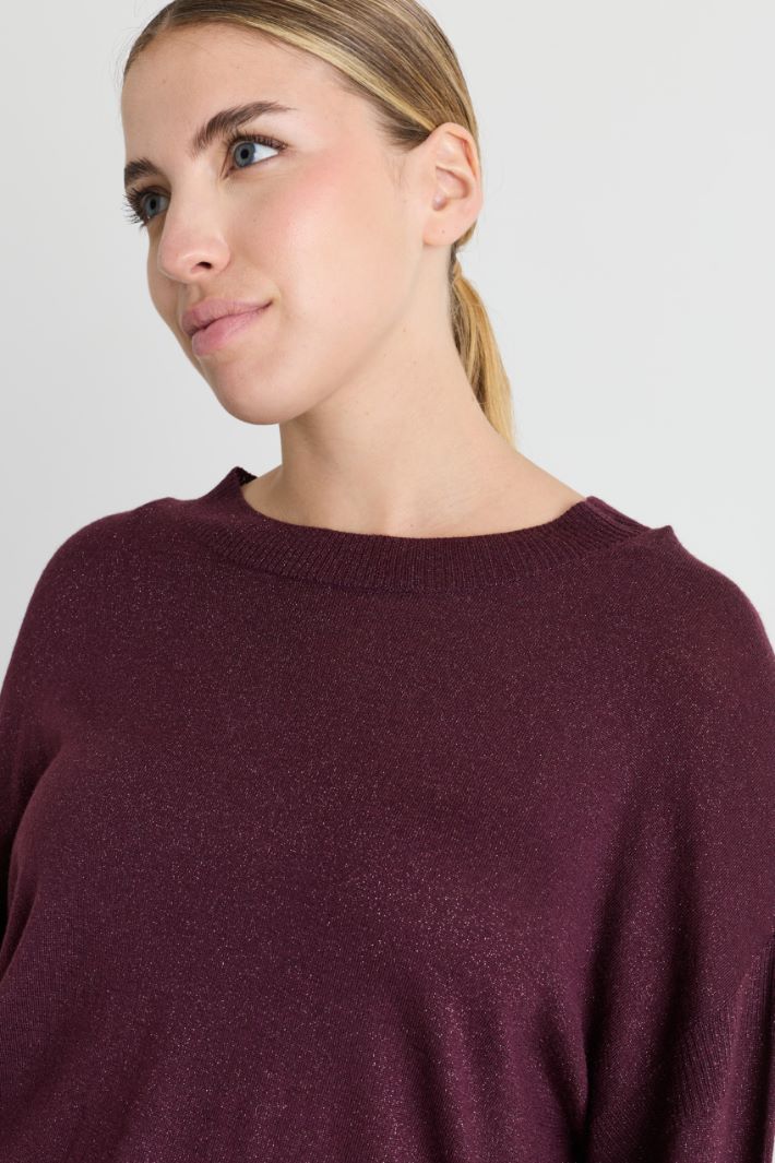 Side-split jumper - BORDEAUX - Intrend - 3