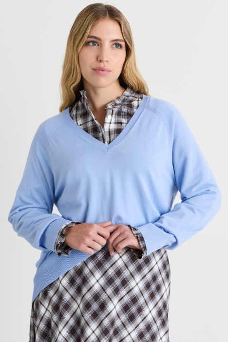 V-neck Jumper - Intrend