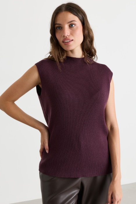 Ribbed jumper - Intrend