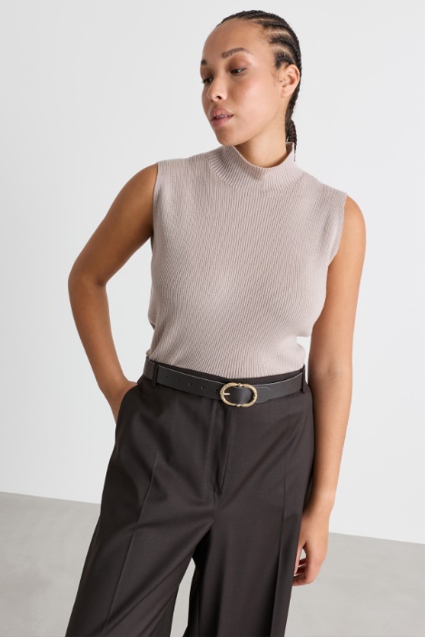 Rippstrickpullover - Intrend