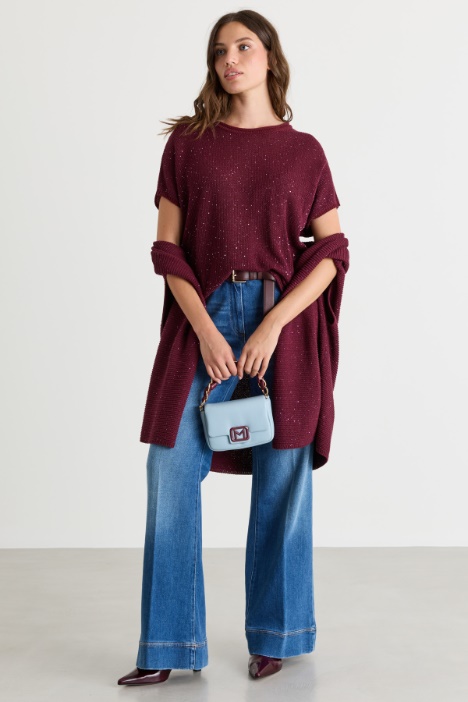 Maglia  con paillettes - Intrend