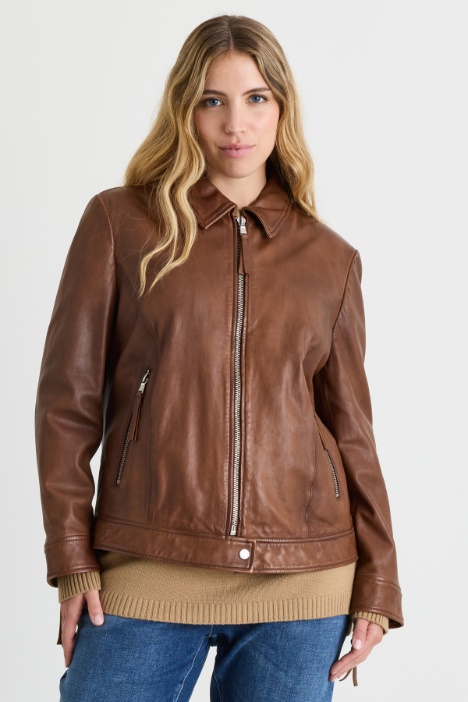 Giacca biker con zip - Intrend