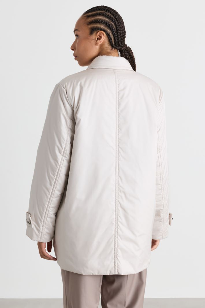 Imbottito in microtwill - BIANCO - Intrend - 4