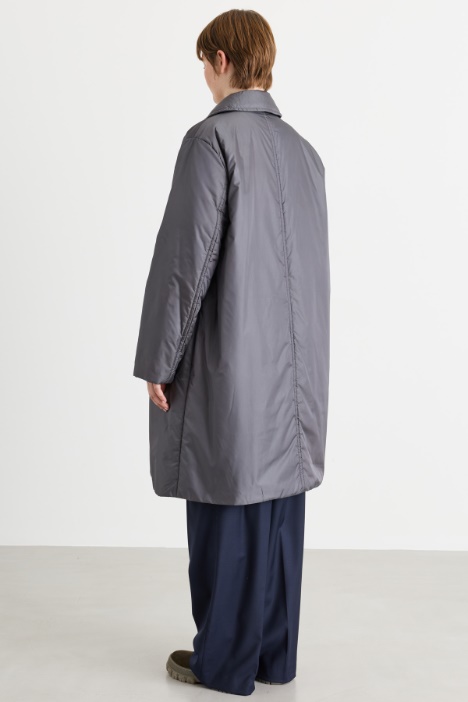 Cappotto imbottito in microtwill