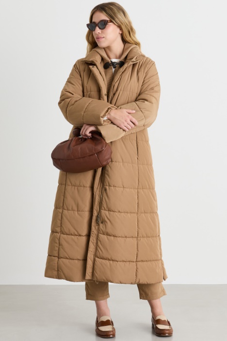 Padded jacket in water-repellent taffeta - Intrend