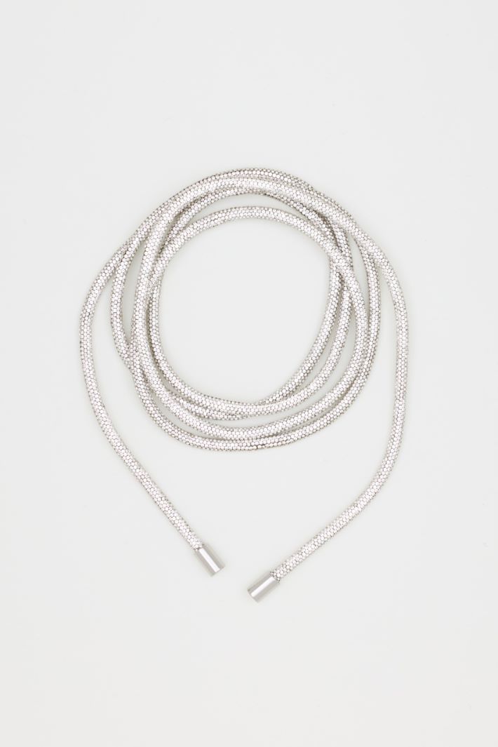 Ceinture en strass - ARGENT - Intrend - 2