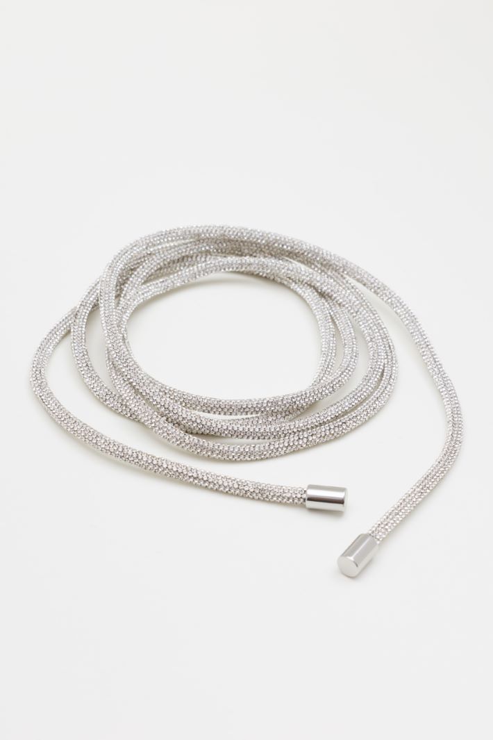 Ceinture en strass - ARGENT - Intrend
