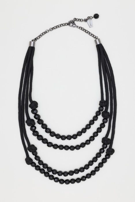 Collar multihilo de resina - Intrend