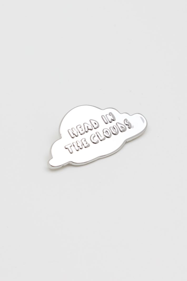 Broche de nube - PLATA - Intrend