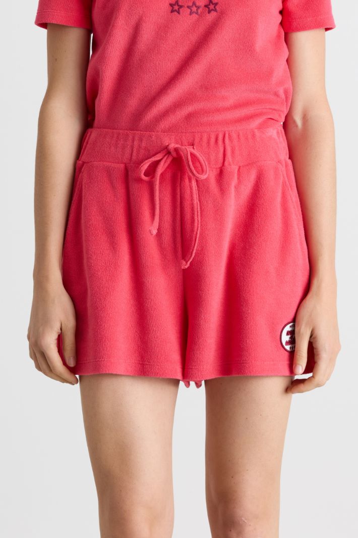 Terry shorts - PINK - Intrend - 2
