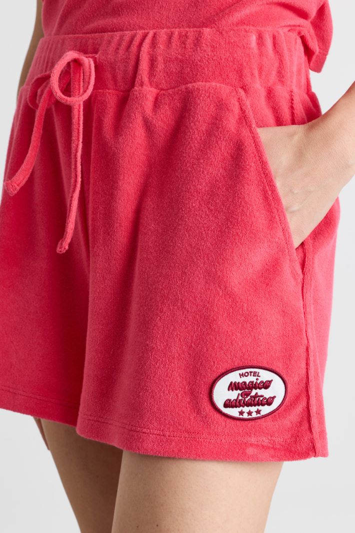 Terry shorts - PINK - Intrend - 3