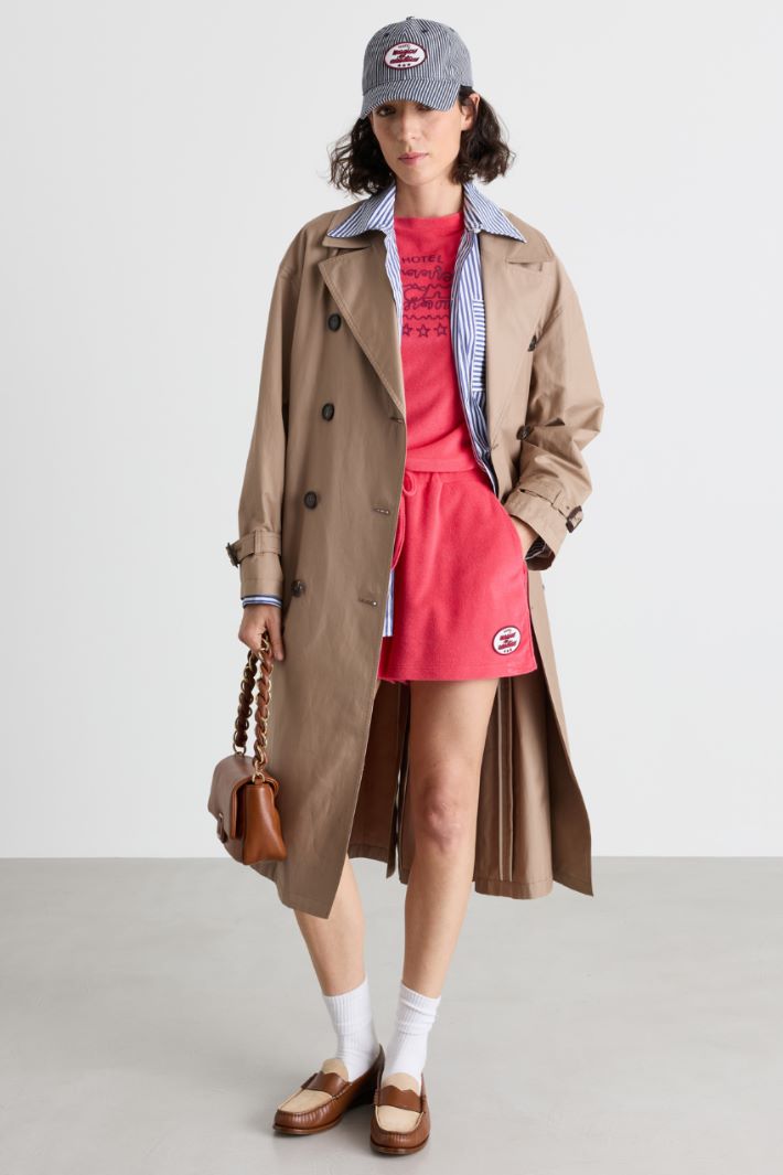 Terry shorts - PINK - Intrend