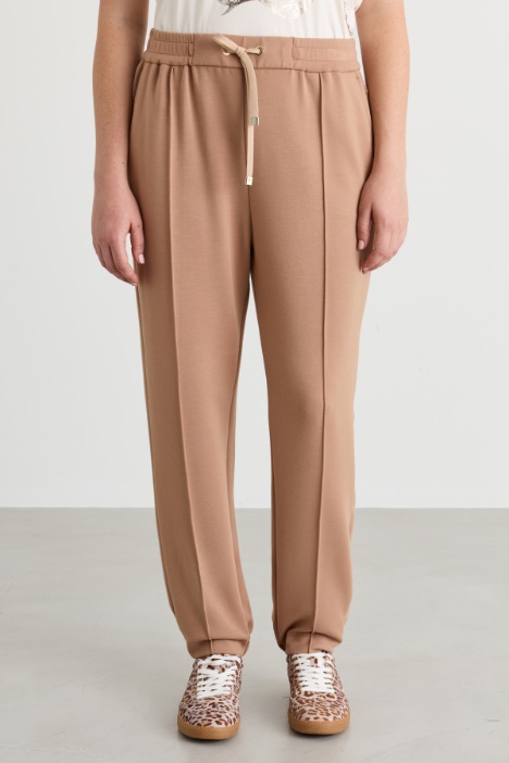 Pantalone jogging in jersey
