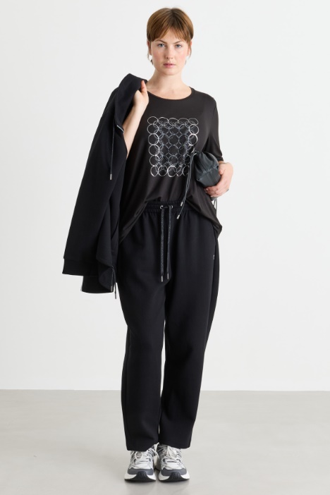 Double jersey joggers - Intrend