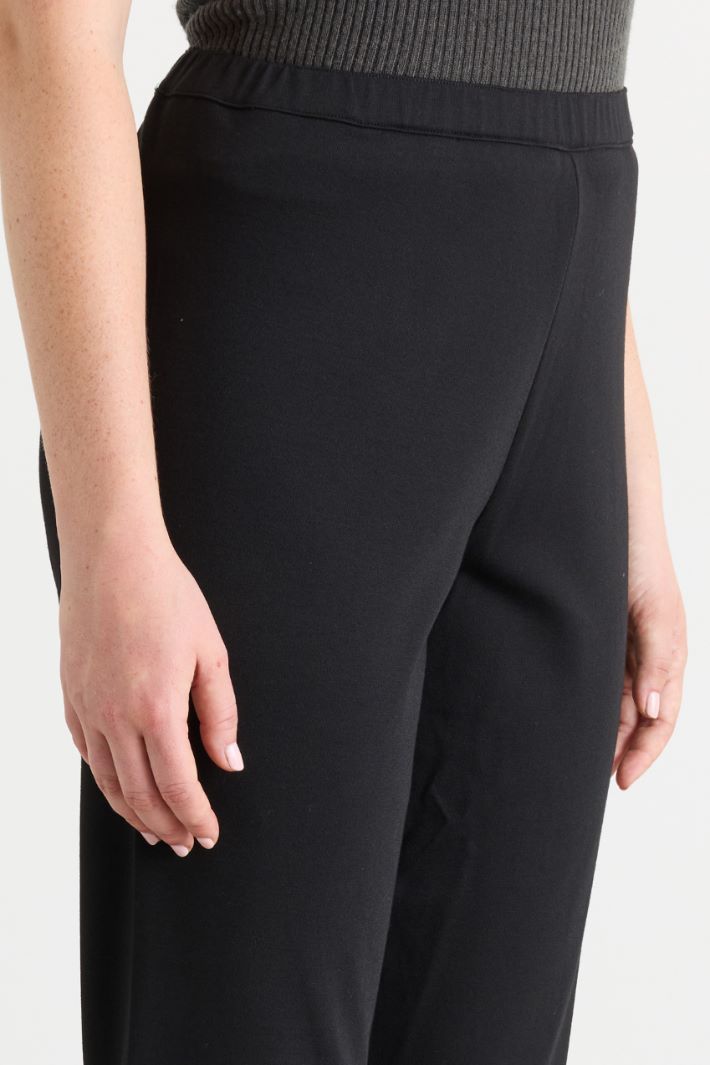 Jersey leggings - BLACK - Intrend - 3