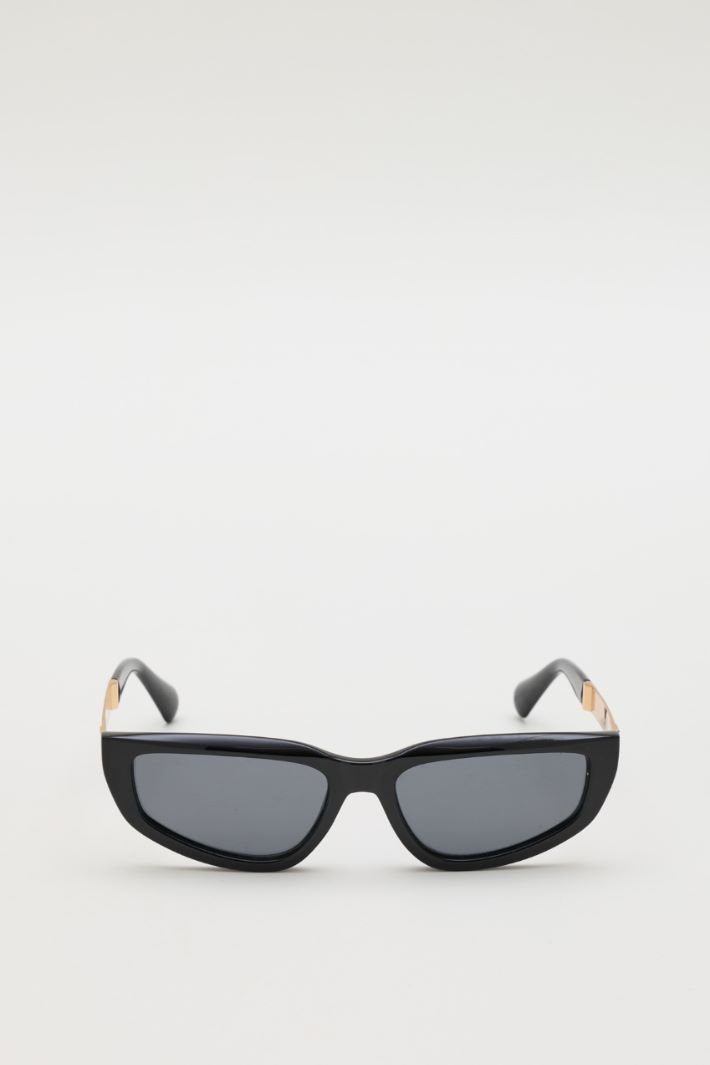 Occhiali da sole cat-eye - NERO - Intrend