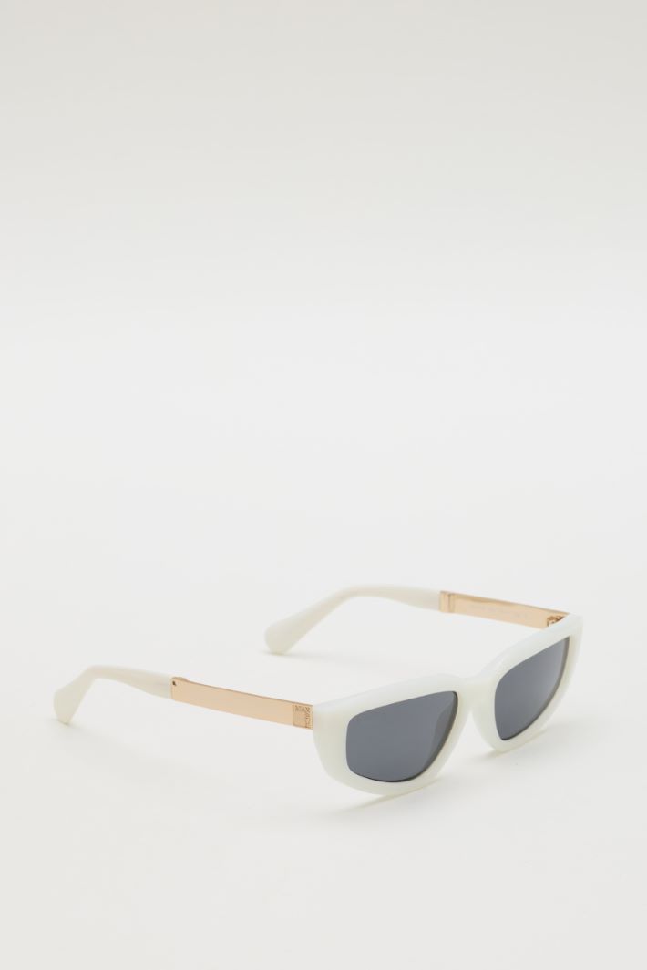 Occhiali da sole cat-eye - BIANCO - Intrend - 2