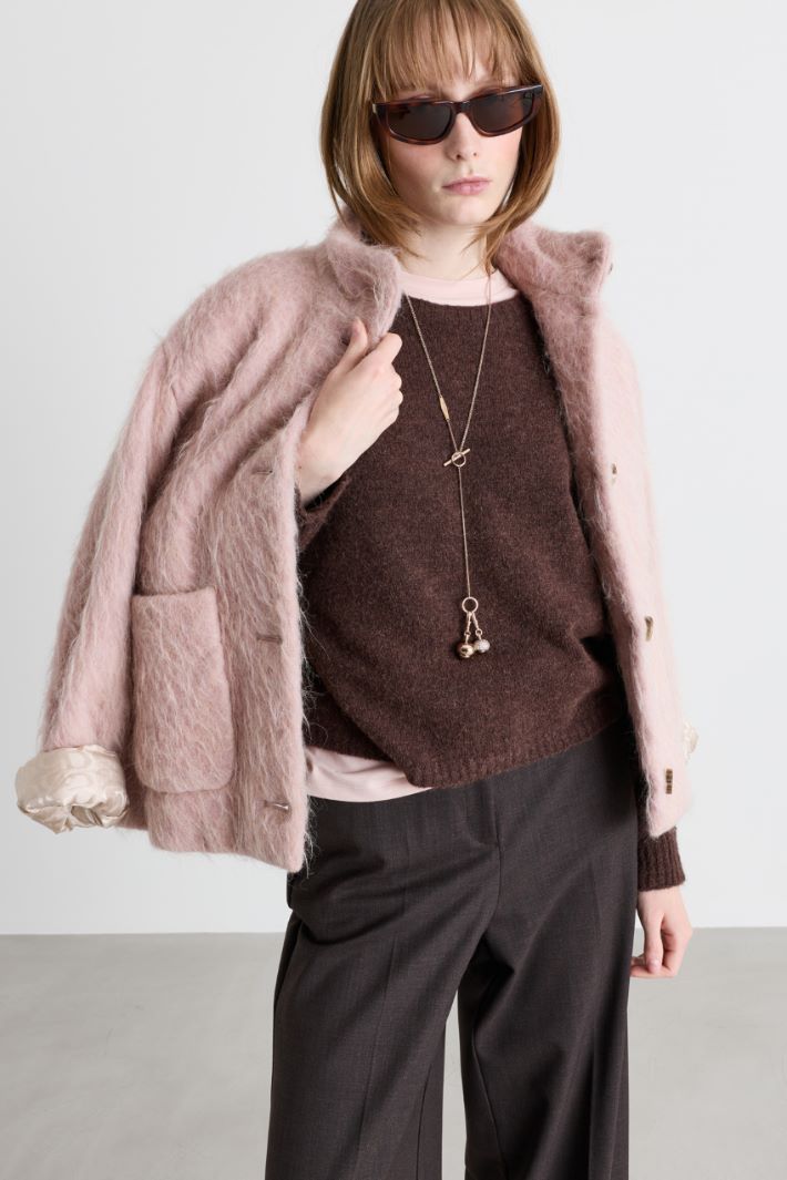Occhiali da sole cat-eye - MARRONE - Intrend - 3