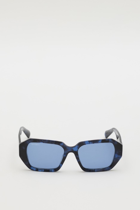 Lunettes de soleil géométriques en acétate - Intrend