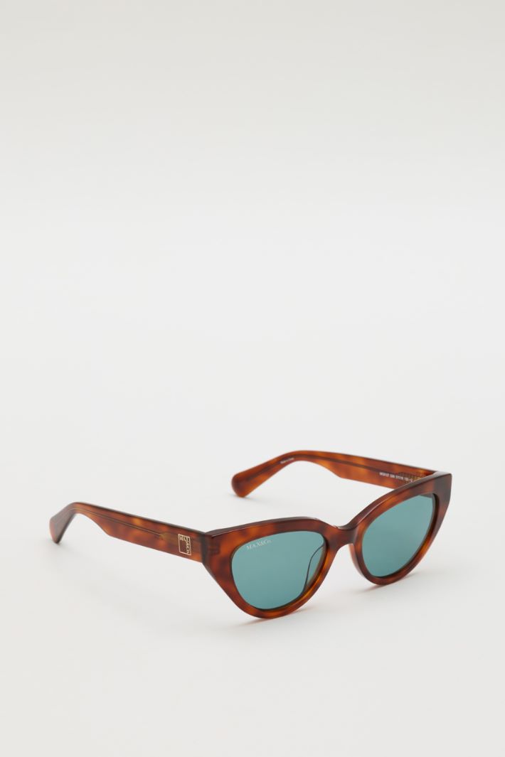 Occhiali da sole cat-eye - MARRONE - Intrend - 2